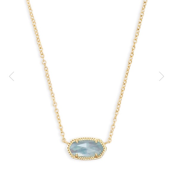 Kendra Scott Jewelry - Kendra Scott Elisa Pendant Necklace Light Blue